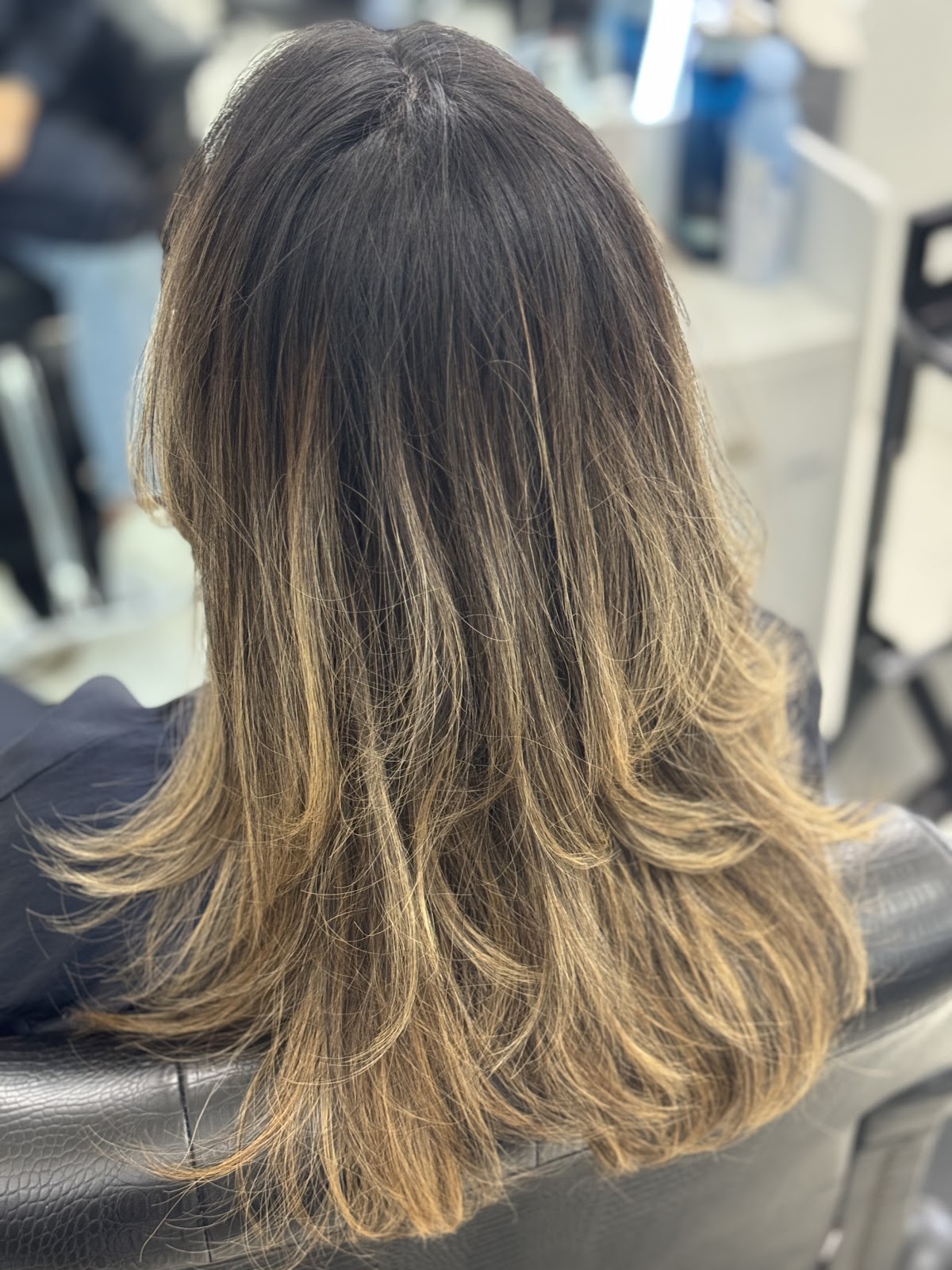 Balayage through heavy layers